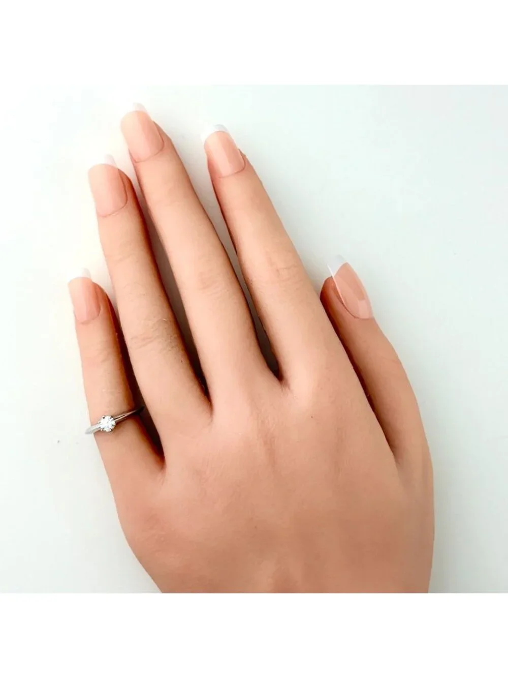 Tiffany & Co Solitaire Ring Platinum Diamond